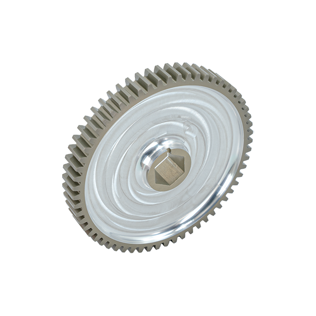60t Pocketed Aluminum Spur Gear (20 DP, 1/2" Hex Bore)