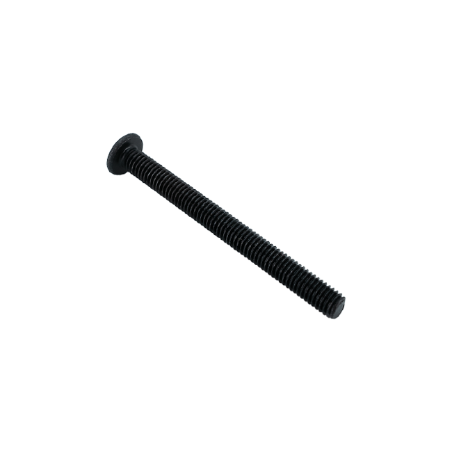 #10-32 x 2.000" L BHCS (Steel, Black Oxide) (50-Pack)