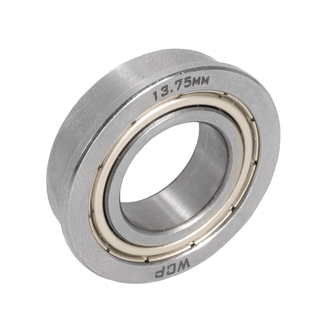 WCP-2058 - 13.75mm (1/2" Rounded Hex) ID x 1.000" OD x 0.281" WD (Flanged Bearing)
